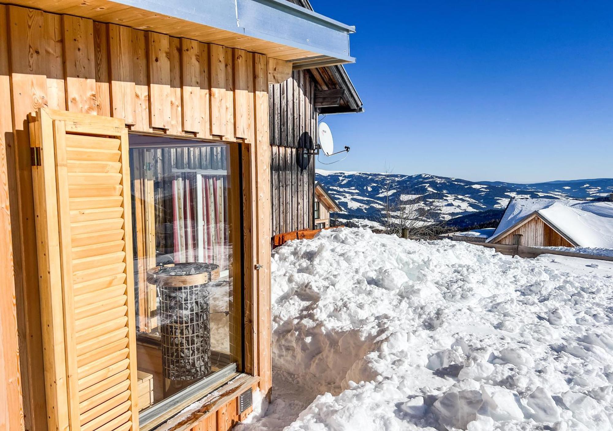 Chalet 1a Eck - Wandern, Grillen, Panorama Sauna! Klippitztorl